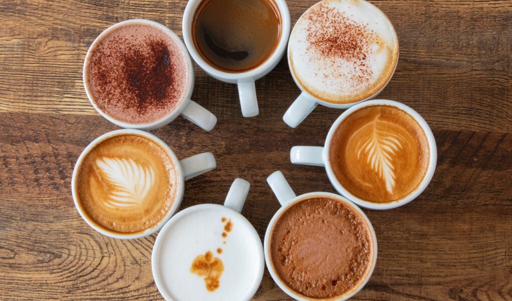5 najpopularniejszych typów kaw. Espresso, cappuccino, latte