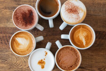 5 najpopularniejszych typów kaw. Espresso, cappuccino, latte