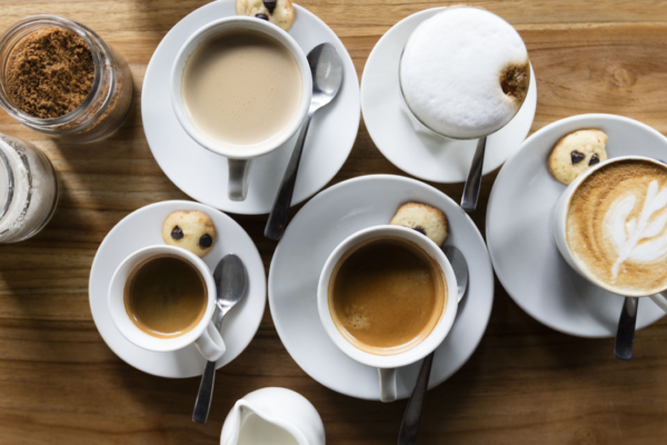 5 najpopularniejszych typów kaw. Espresso, cappuccino, latte?