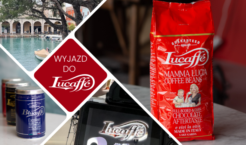 Wyjazd do włoskiej palarni, Lucaffe, kawa ziarnista, włoska kawa ziarnista