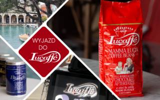 Wyjazd do włoskiej palarni, Lucaffe, kawa ziarnista, włoska kawa ziarnista