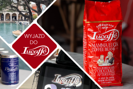 Wyjazd do włoskiej palarni, Lucaffe, kawa ziarnista, włoska kawa ziarnista