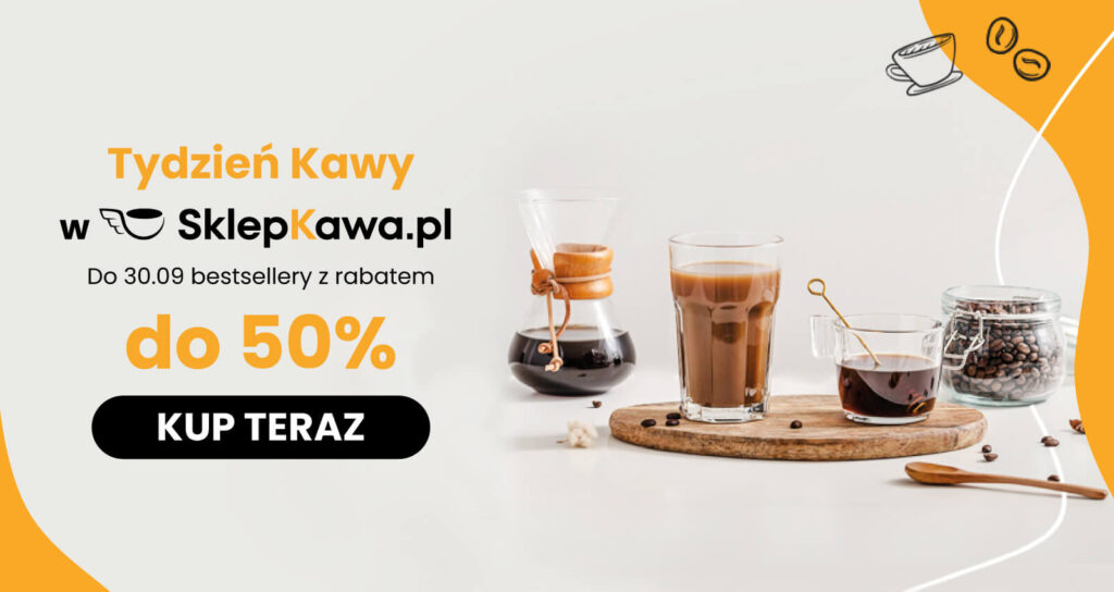 Tydzień Kawy w SklepKawa.pl - rabaty do 50%!